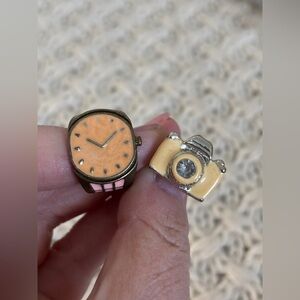 Set of 2 Fun Vintage Rings